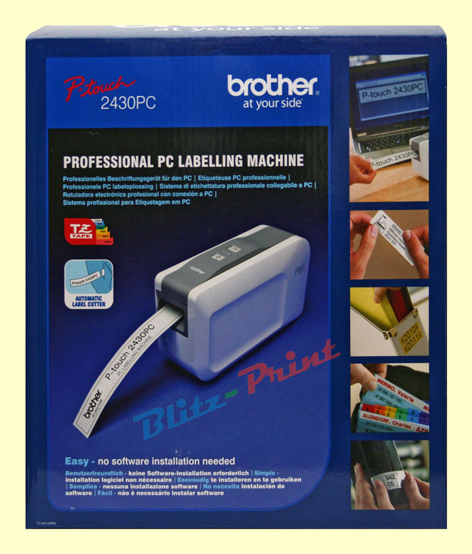 download brother p touch software